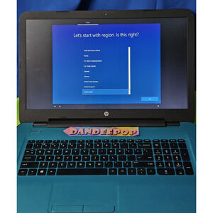 HP Laptop PC 17" Computer Model 3165NGW Green